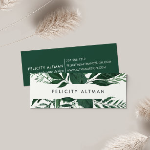 Wild Forest Business Cards   Mini