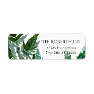 Mint Return Address Labels | Zazzle