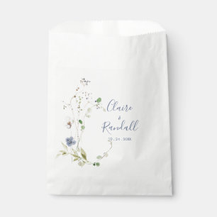 Wild Forest Floral Wedding Favor Bag