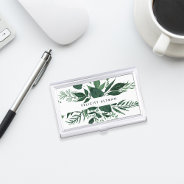 Wild Forest | Personalized Business Card Case at Zazzle