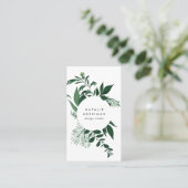 Wild Forest Vertical Business Card (Standing Front)
