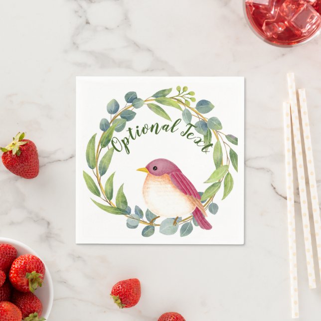 Wild & Free Song Bird Napkins (Insitu)