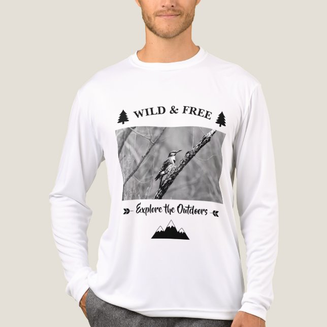 Wild & Free T-Shirt Tri-Blend Shirt (Front)