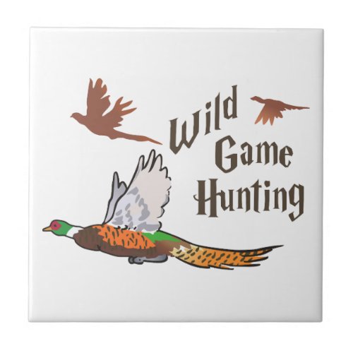 Wild Game Ceramic Tile