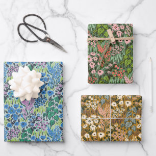 Wild Garden Assortment Wrapping Paper Sheets