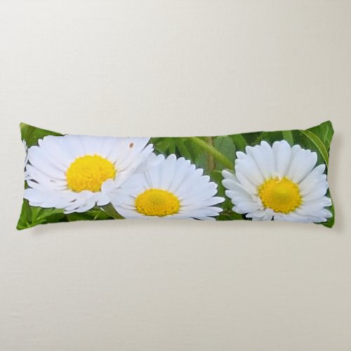 Wild Garden Flowers Romania – Nature Photography Body Pillow