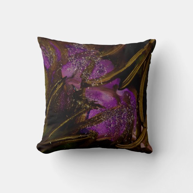 Wild Garden v4 pillow (Front)