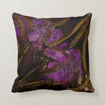 Wild Garden V4 Pillow by DragonL8dy at Zazzle