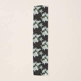 Wild Garlic Flowers Long Scarf