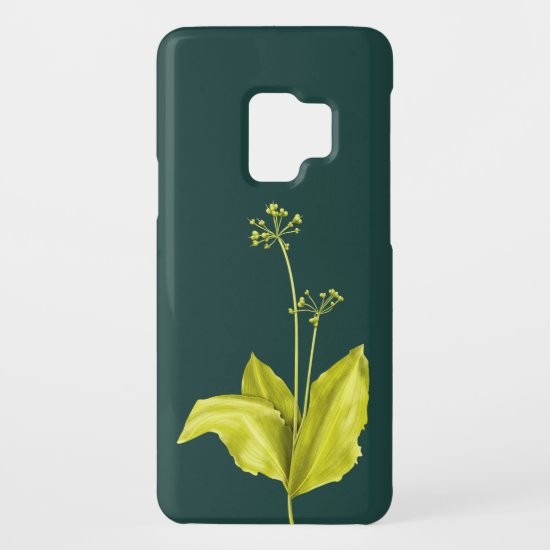 Wild Garlic Green Plant Botanical Art Case-Mate Samsung Galaxy S9 Case