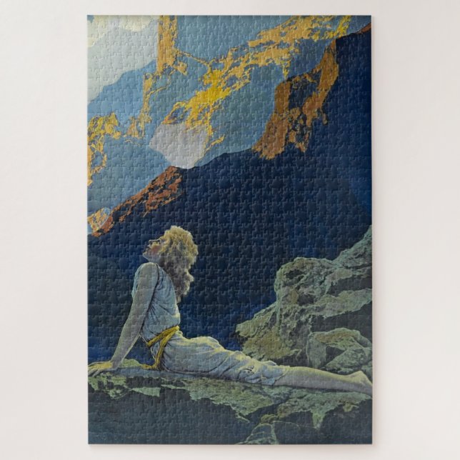 Wild Geese by Maxfield Parrish Jigsaw Puzzle (Vertical)