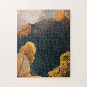 Wild Geese By Maxfield Parrish Jigsaw Puzzle