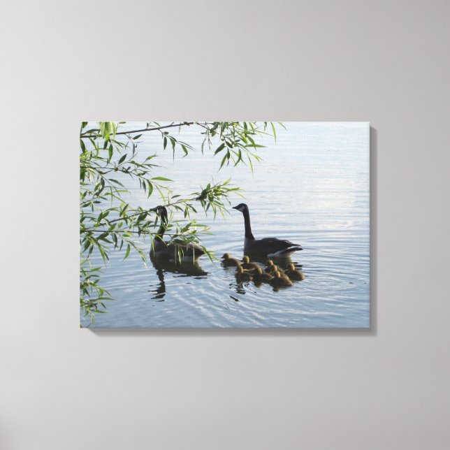 Wild Geese Canvas Print (Front)
