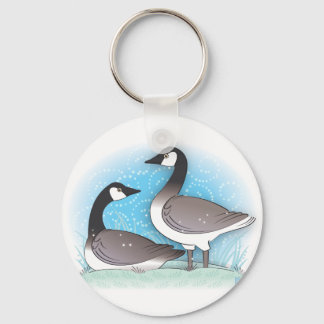 wild geese keychain