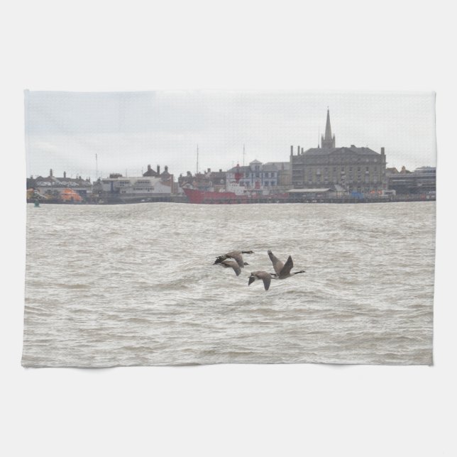 Wild Geese Kitchen Towel (Horizontal)