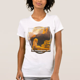 Wild Geese on White T-Shirt