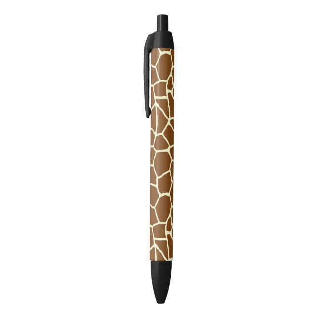 Wild Giraffe Pattern Animal Print Pen (Top (Vertical))