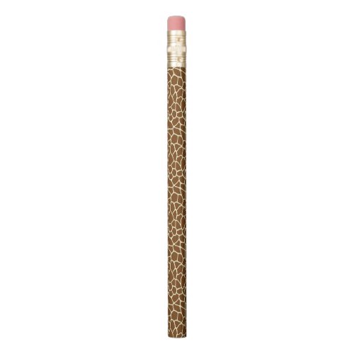 Wild Giraffe Pattern Animal Print Pencil