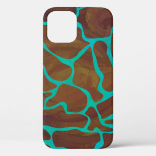 Wild Giraffe Print iPhone 12 Case