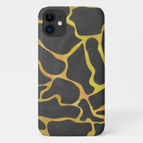 Wild Giraffe Print iPhone 11 Case