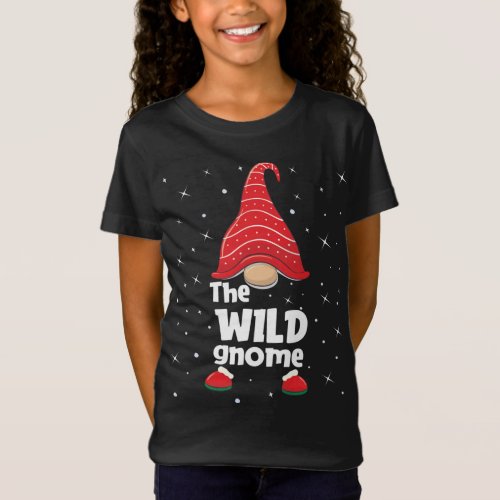 Wild Gnome Family Matching Christmas Funny Pajama T_Shirt