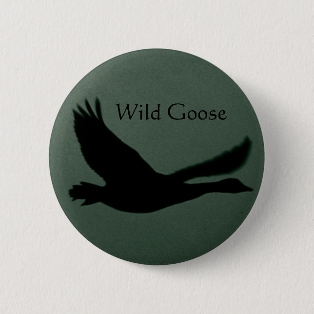 Wild Goose Button [Badge] (Front)