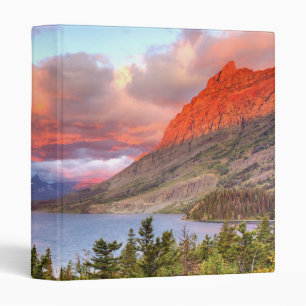 Wild Goose Island at Sunrise 3 Ring Binder