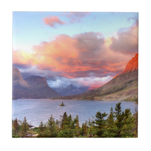 Wild Goose Island at Sunrise Ceramic Tile