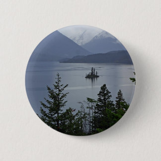 Wild Goose Island In Glacier National Park Button