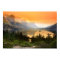 Wild goose island in Glacier national park