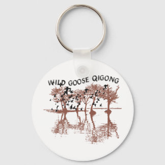 Wild Goose Qigong Keychain