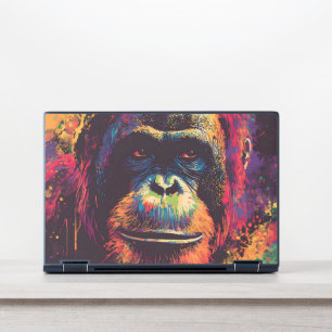 Wild Graffiti Urban Jungle Gorilla HP Laptop Skin