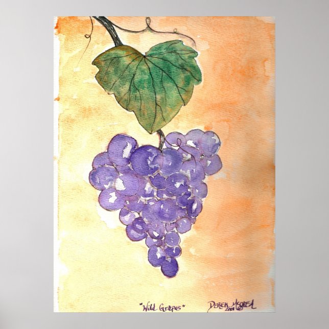 Wild Grapes Poster (Front)