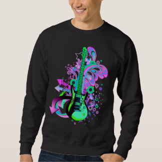 Wild Guitar (black) Sweatshirt