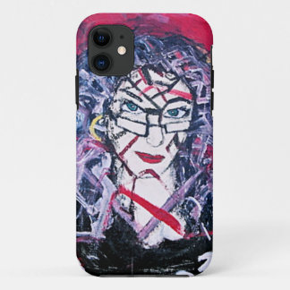 WILD HAIR ABSTRACTION iPhone 11 CASE