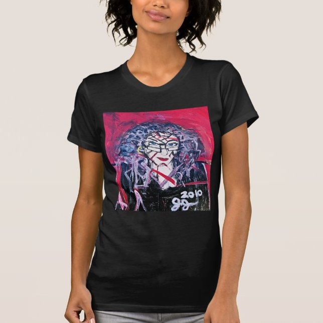 WILD HAIR ABSTRACTION T-Shirt (Front)