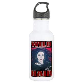 WILD HAIR STAINLESS STEEL WATER BOTTLE
