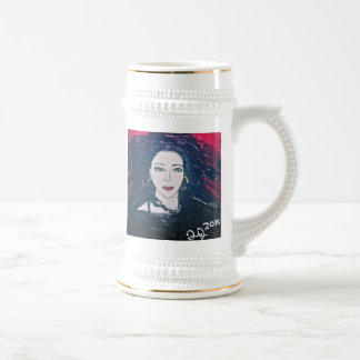 WILD HAIR UNITED KINGDOM BEER STEIN