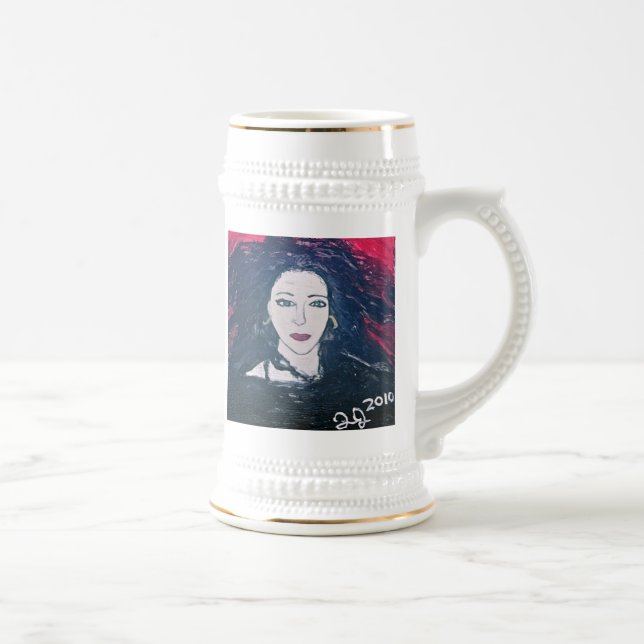 WILD HAIR UNITED KINGDOM BEER STEIN (Right)