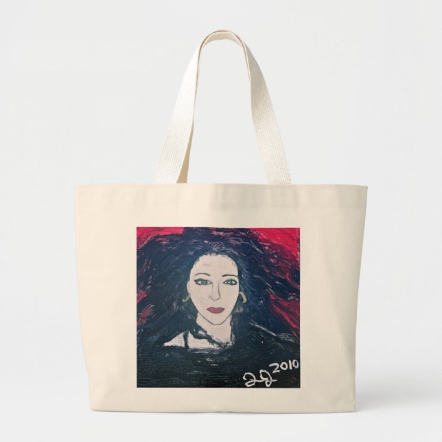 WILD HAIR UNITED KINGDOM LARGE TOTE BAG (Front)