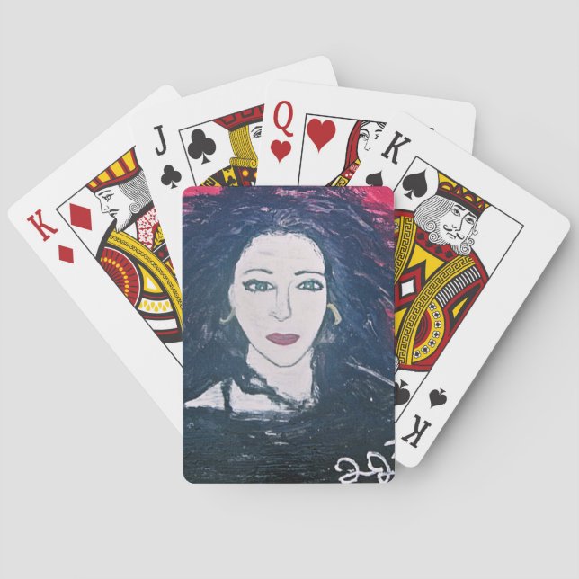 WILD HAIR UNITED KINGDOM POKER CARDS (Back)