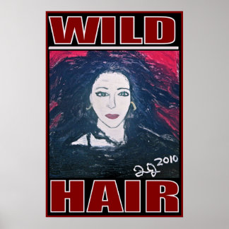 WILD HAIR UNITED KINGDOM POSTER