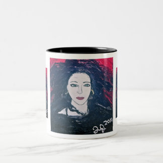 WILD HAIR UNITED KINGDOM Two-Tone COFFEE MUG