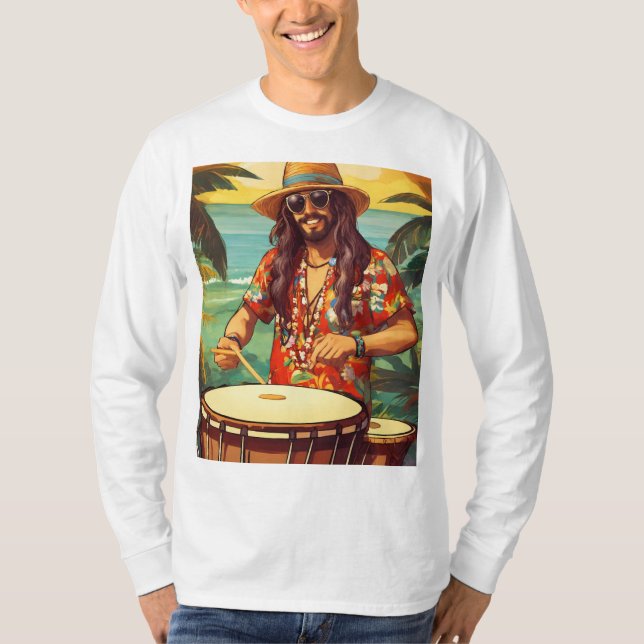 "Wild Hair, Wild Mind" T-Shirt (Front)