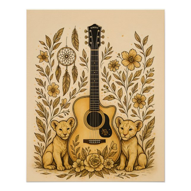Wild Harmony: Where Music and Nature Unite Poster (Front)