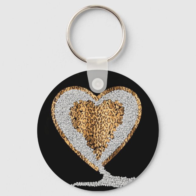 Wild Heart Keychain (Front)