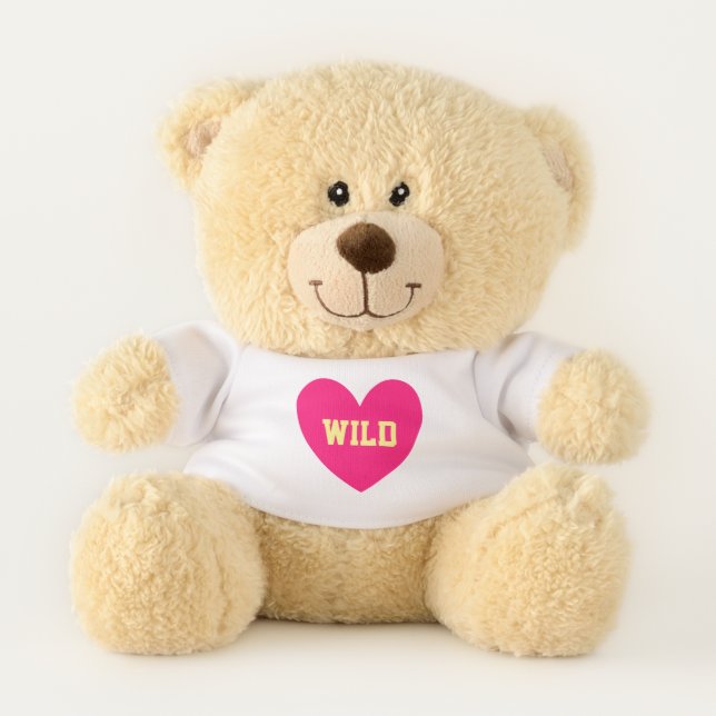 Wild Heart Teddy Bear (Front)