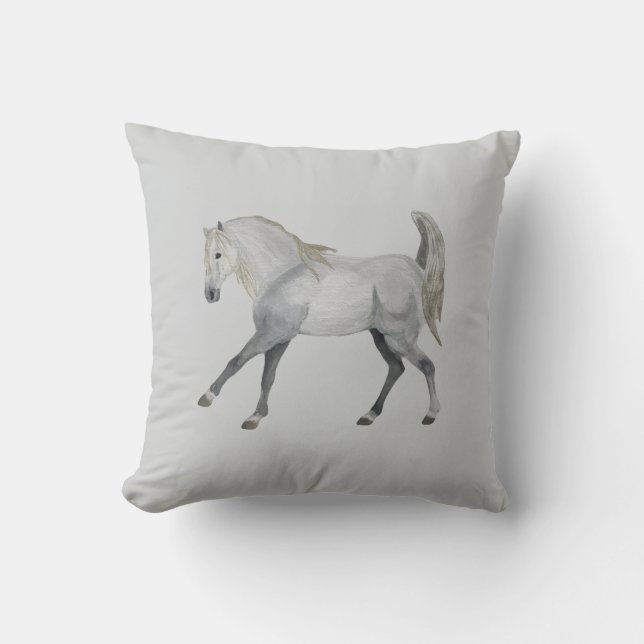 Wild Heart Throw Pillow (Front)