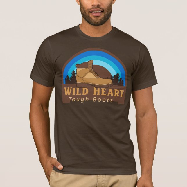 Wild Heart, Tough Boots T-Shirt (Front)