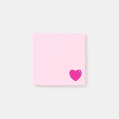 Wild Hearts cant be Tamed Post It Notes  Pink
